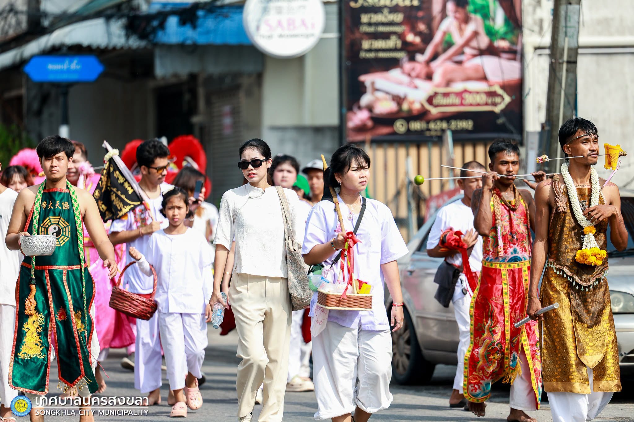 ขบวนแห่พระรอบเมืองสงขลางานเทศกาลถือศีลกินเจ ครั้งที่ 16