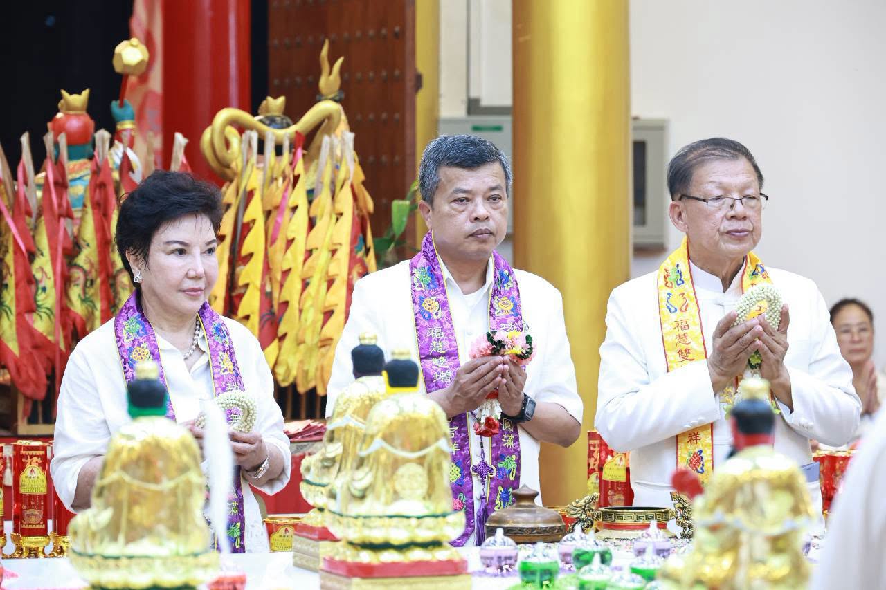 พิธีบูชาดาวนพราชา-สัตตะเคราะห์  ณ มูลนิธิโรงเจเต๋าบ้อเก็ง หาดใหญ่